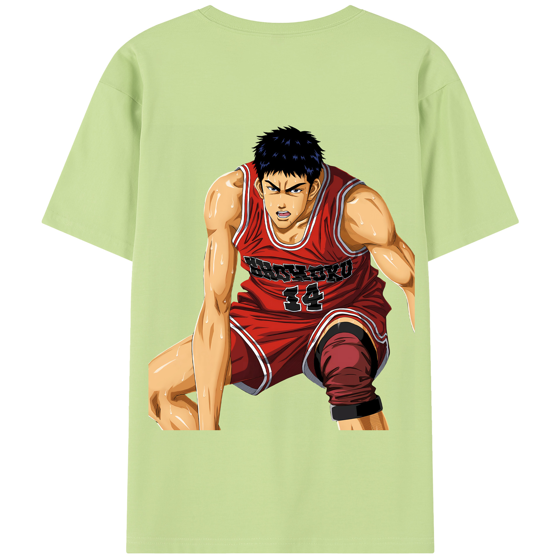 （画像用） SLAM DUNK／スラムダンク 綿100％半袖Tシャツ（背面プリント）